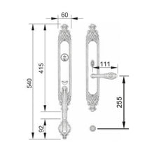 Load image into Gallery viewer, MESTRE Exclusive Series Solid Brass Lever Handle On Plate 3404
