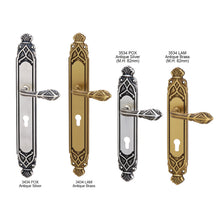 Muatkan imej ke dalam penonton Galeri, MESTRE Luxury Matching Series Solid Brass Lever Handle On Plate 3434 3534
