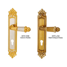 Muatkan imej ke dalam penonton Galeri, MESTRE Exclusive Series Solid Brass Lever Handle On Plate 3870
