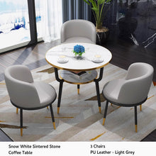 Muatkan imej ke dalam penonton Galeri, Valdez Round Discussion Lounge Furniture
