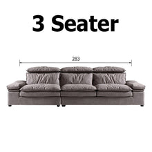 Muatkan imej ke dalam penonton Galeri, Adala Latex Seat High Tech Fabric Wide Sofa
