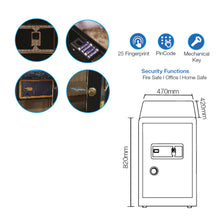 Load image into Gallery viewer, AEGLOG Fire Resistant Digital Safe Box AEG-DSB-FS170
