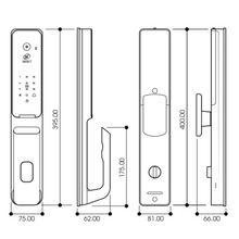 将图片加载到图库查看器，SKISET Pro Smart Digital Lock With Camera S-1
