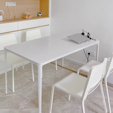 Muatkan imej ke dalam penonton Galeri, Seren Marble Design Sintered Stone Slate Dining Table
