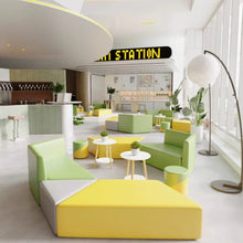 Muatkan imej ke dalam penonton Galeri, Merrill Colourful Triangle Lounge Reception Furniture
