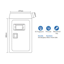Load image into Gallery viewer, AEGLOG Anti Burglary Digital Safe Box AEG-DSB-FD800
