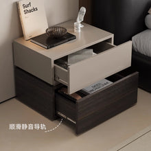 Load image into Gallery viewer, Knox Designer Dual Color Wood Bedside Table
