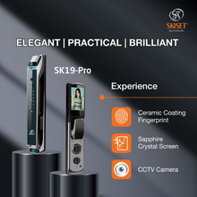 将图片加载到图库查看器，SKISET Pro Smart Digital Lock With Camera SK-19 PRO - The Sentinel
