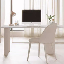 Muatkan imej ke dalam penonton Galeri, Jonas Slate Cream Designer Study Work Desk
