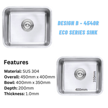 将图片加载到图库查看器，LEVANZO Eco Series Sink
