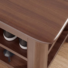 Load image into Gallery viewer, Dobby Wooden 3 Tier Shoe Storage Bench
