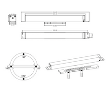 Muatkan imej ke dalam penonton Galeri, MIRAI Hydraulic 360° revolvong pivot 200kg (Stainless Steel 304#)
