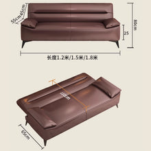 Muatkan imej ke dalam penonton Galeri, Damien Pet Friendly Leather Sofa Bed
