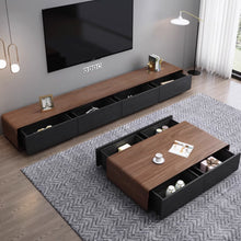 Muatkan imej ke dalam penonton Galeri, Koch Rounded Minimalist Wood Coffee Table
