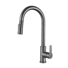 Load image into Gallery viewer, SORENTO S/Steel Pillar Mounted Sink Tap With Pull Out Shower SRTKT71SS
