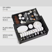 Load image into Gallery viewer, MIRAI Multifunctional Aluminium Dynamic Drawer With  Soft Closing (Attach With Door)
