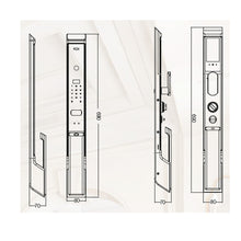 Muatkan imej ke dalam penonton Galeri, AEGLOG Premium Smart Lock AEG-SDL-P1
