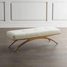 Muatkan imej ke dalam penonton Galeri, Ashley Arch Leg Modern Long Bench

