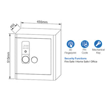 Load image into Gallery viewer, AEGLOG Fingerprint Digital Safe Box AEG-DSB-L200
