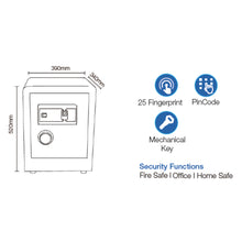 Load image into Gallery viewer, AEGLOG Fire Resistant Digital Safe Box AEG-DSB-FS150
