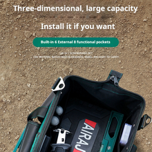 Muatkan imej ke dalam penonton Galeri, MIRAI 20" Plastic Bottom Dual-Purpose Tool Bag
