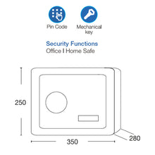Load image into Gallery viewer, AEGLOG Digital Safe Box AEG-DSB-QC25
