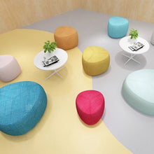 Muatkan imej ke dalam penonton Galeri, Flynn Colourful Lounge Pebble Stool
