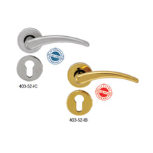 Muatkan imej ke dalam penonton Galeri, FRASCIO Solid Brass Lever Handle On Rose - Euro 403-52
