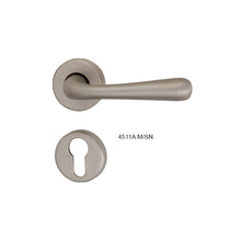 将图片加载到图库查看器，IRANZO Solid Brass Lever Handle on Rose 4511A
