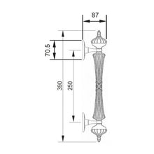 Muatkan imej ke dalam penonton Galeri, MESTRE Pull Handle Series Solid Brass Pull Handle 4695
