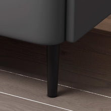 Load image into Gallery viewer, Sullivan Slate Top Minimalist PU Leather Bedside Table
