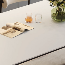 Muatkan imej ke dalam penonton Galeri, Archibald Dual Leg Design Sintered Stone Dining Table
