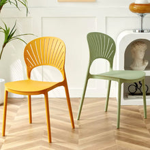 Muatkan imej ke dalam penonton Galeri, Shaffer Cutout Back Stackable Party Dining Chair
