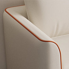 Muatkan imej ke dalam penonton Galeri, Melendez Pet Friendly PU Leather Triangle Design Sofa
