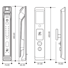 将图片加载到图库查看器，SKISET Pro Smart Digital Lock With Camera SK-19 PRO - The Sentinel
