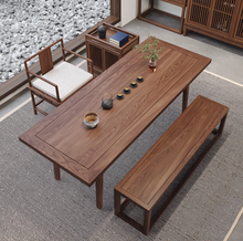 Load image into Gallery viewer, Welch Northern Elm Solid Wood Long Bench
