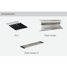 Muatkan imej ke dalam penonton Galeri, MIRAI Luxury Stainless Steel (304) L-Single Layer Dish Rack
