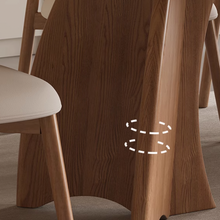 Muatkan imej ke dalam penonton Galeri, Herrera Solid Wood Sintered Slab Dining Table
