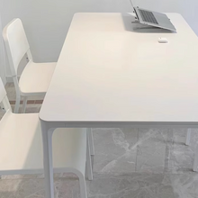 Muatkan imej ke dalam penonton Galeri, Seren Marble Design Sintered Stone Slate Dining Table
