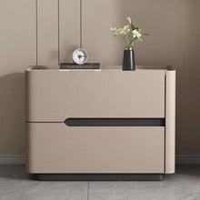 Load image into Gallery viewer, Dario Sintered Stone Top Bedside Table
