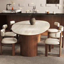 Muatkan imej ke dalam penonton Galeri, Gregory Teardrop Vintage Style Family Dining Table
