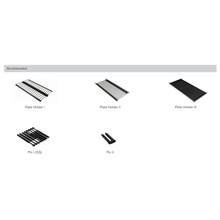 将图片加载到图库查看器，MIRAI Luxury Stainless Steel Dish Rack (201) - Black
