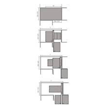 将图片加载到图库查看器，MIRAI Aluminium Magic Corner Basket With Soft Closing
