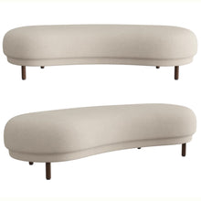 将图片加载到图库查看器，Tatiana Designer Fitting Room Curve Bench
