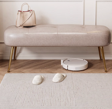 将图片加载到图库查看器，Milan Fashion Oil Wax Leather Bench
