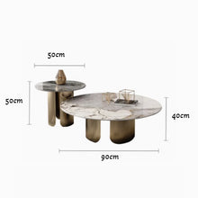 Muatkan imej ke dalam penonton Galeri, Spence Slate Minimalist Dual Coffee Table
