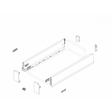 将图片加载到图库查看器，BLUM MERIVOBOX Height Drawer Combo I3
