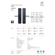 Muatkan imej ke dalam penonton Galeri, SKISET Digital Door Lock E-350
