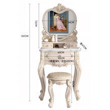 Muatkan imej ke dalam penonton Galeri, Larry European Design Dressing Table Set 0.6m to 1m
