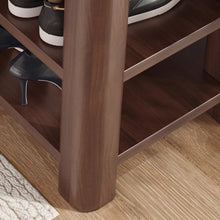 Load image into Gallery viewer, Dobby Wooden 3 Tier Shoe Storage Bench
